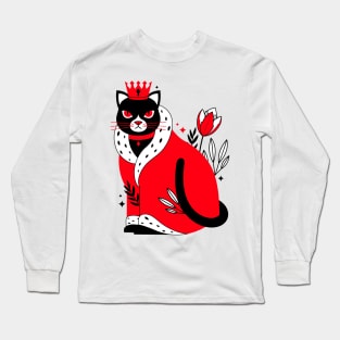 Cat Emperor Long Sleeve T-Shirt